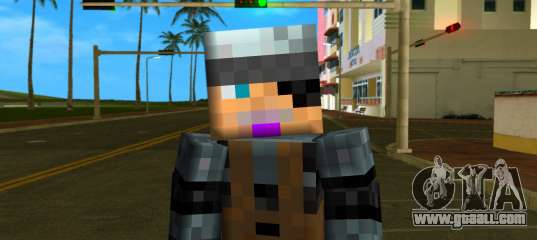 Steve Body Old Sonix Snake for GTA Vice City