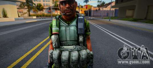 Soldier from NSAR V4 for GTA San Andreas