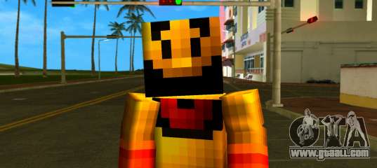 Steve Body Pacman for GTA Vice City