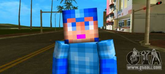Steve Body Megamen for GTA Vice City