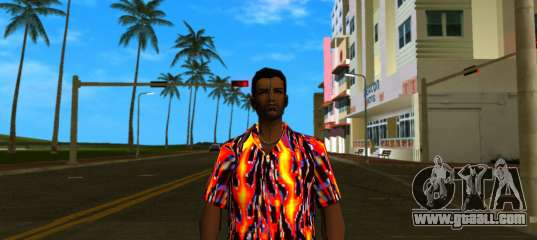 Flame outfit for GTA Vice City
