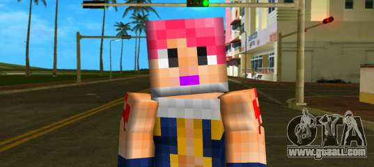 Steve Body Natsu Dragnil for GTA Vice City
