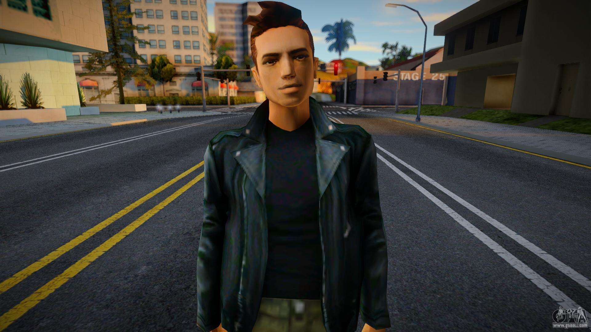 GTA 3 Claude Ped for GTA San Andreas