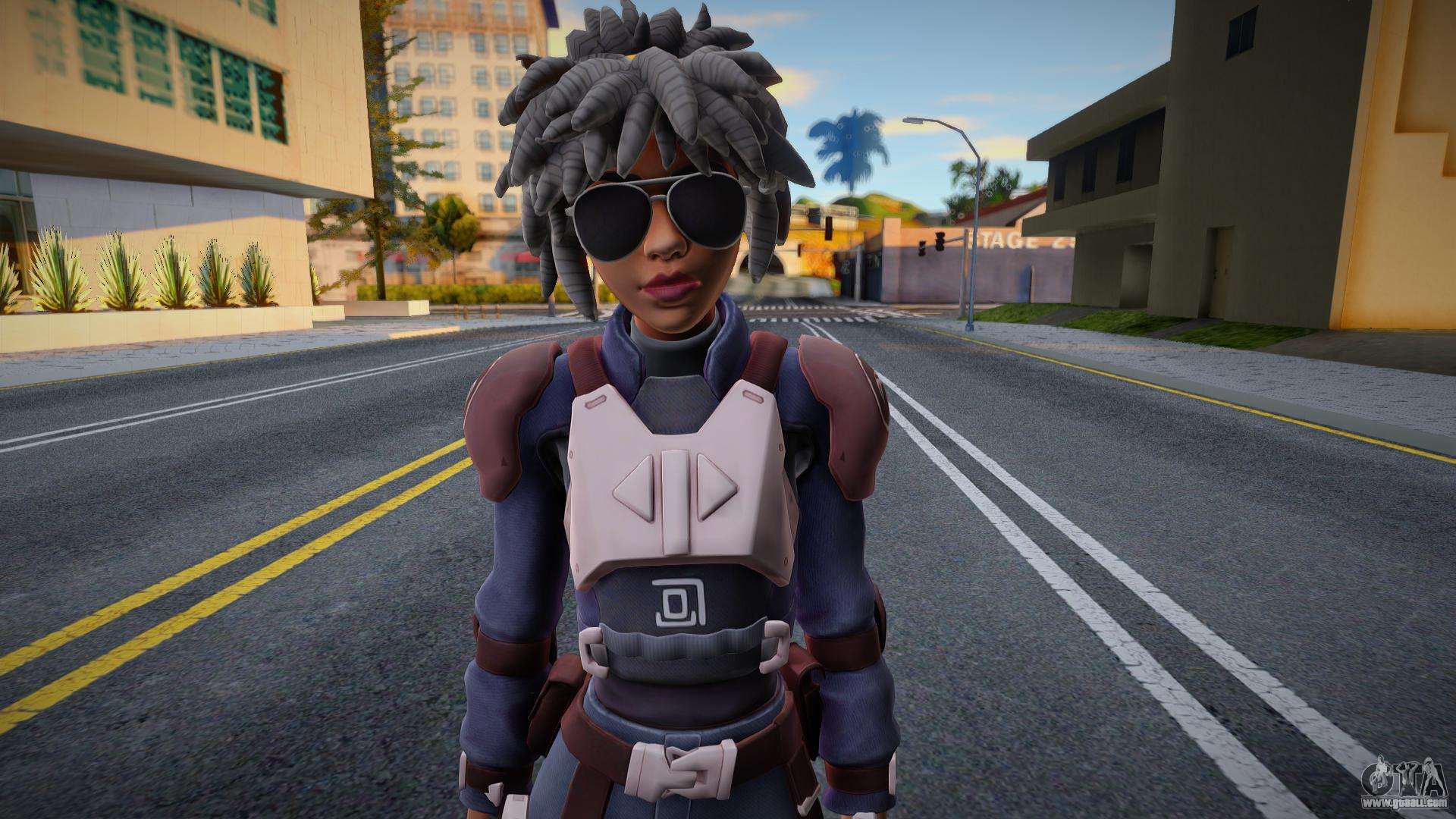 Download Sylvie from Fortnite for GTA San Andreas