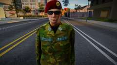 Bolivian Soldier (GNB GAC) for GTA San Andreas