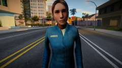 FeMale Citizen from Half-Life 2 v2 for GTA San Andreas