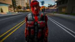 Guerilla (Zombie V3) from Counter-Strike Source for GTA San Andreas
