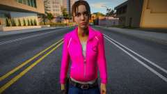 Zoe (Pink V2) from Left 4 Dead for GTA San Andreas
