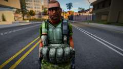 Soldier from NSAR V4 for GTA San Andreas