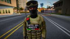 Mercenary from Cartel del Noreste for GTA San Andreas