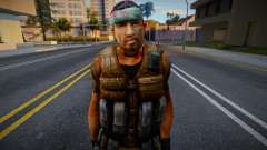 Guerilla (Camo) from Counter-Strike Source v1 for GTA San Andreas