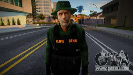 Bolivian Soldier from DESUR v1 for GTA San Andreas