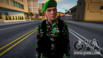 Indonesian Soldier V1 for GTA San Andreas