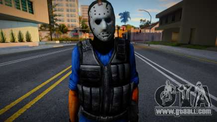 Phenix (Hockey Mask) from Counter-Strike Source for GTA San Andreas