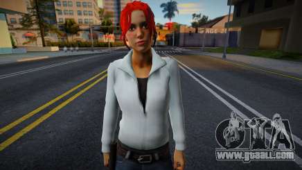 Zoe (Ginger & Freckles) from Left 4 Dead for GTA San Andreas