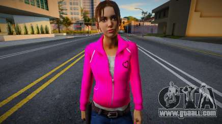 Zoe (Pink V2) from Left 4 Dead for GTA San Andreas