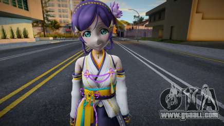 Nozomi - Love Live (Recolor) for GTA San Andreas