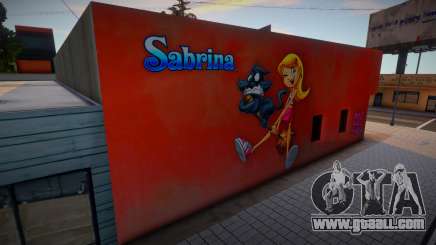 Sabrina and Salem Wall v1 for GTA San Andreas