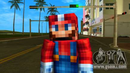 Steve Body Mario for GTA Vice City