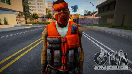 Guerilla (Aperture Science Terrorists) of Counte for GTA San Andreas