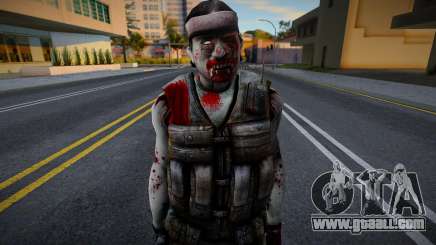 Guerilla (Zombie V2) from Counter-Strike Source for GTA San Andreas