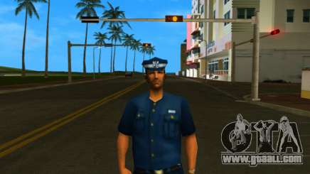 Tommy dressed as a P.I.G security guard for GTA Vice City