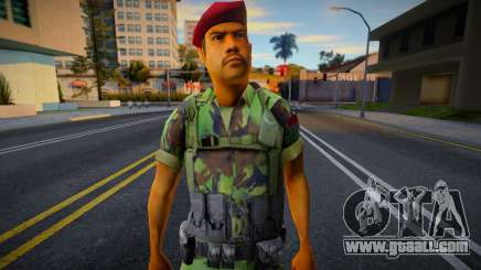 Indonesian Special Forces Soldier for GTA San Andreas