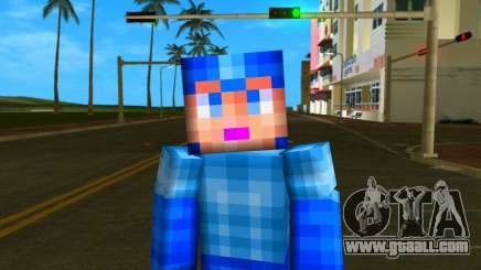 Steve Body Megamen for GTA Vice City