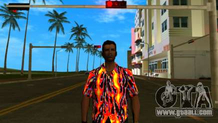 Flame outfit for GTA Vice City