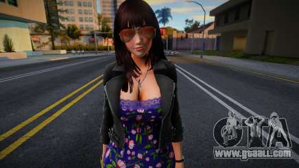 DOA Naotora Li - Jacket Dress Flower v2 for GTA San Andreas