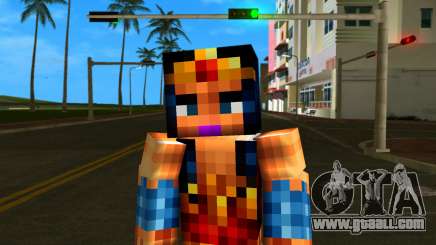 Steve Body Wonder Woman for GTA Vice City