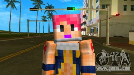 Steve Body Natsu Dragnil for GTA Vice City