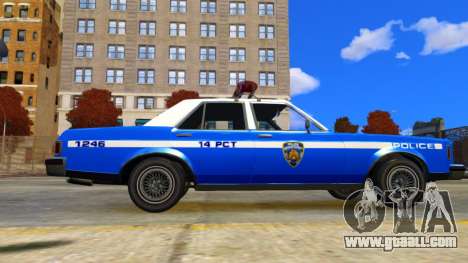 Ford Granada 1979 New York Police Dept for GTA 4