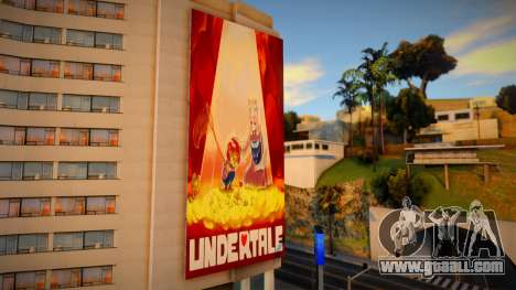 Undertale Billboard v2 for GTA San Andreas