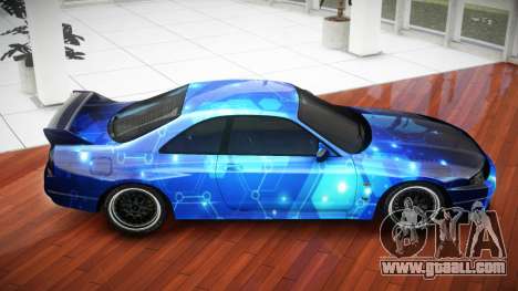 Nissan Skyline R33 GTR V Spec S9 for GTA 4