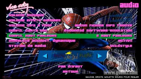 Spiderman Background for GTA Vice City