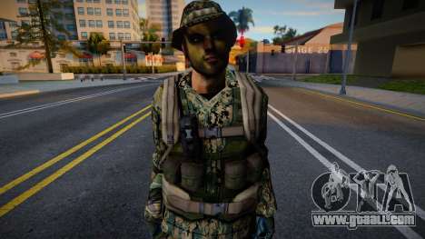 U.S. Soldier from Battlefield 2 v2 for GTA San Andreas