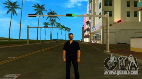 Tommy with mustache for GTA Vice City