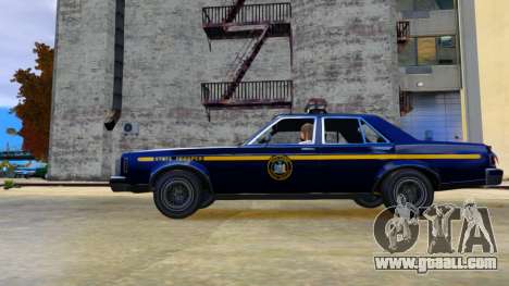 Ford Granada 1979 New York State Police for GTA 4