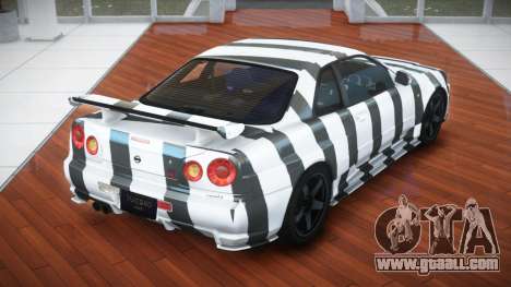 Nissan Skyline R34 GT-R V-Spec S3 for GTA 4