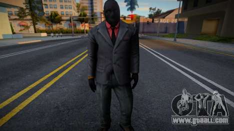 Black Mask Thugs from Arkham Origins Mobile v1 for GTA San Andreas