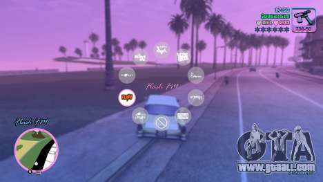 Flash FM radio station from GTA VCS