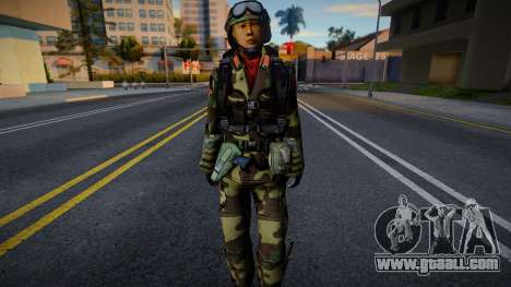 Military PLA from Battlefield 2 v5 for GTA San Andreas