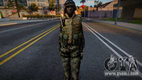 U.S. Soldier from Battlefield 2 v3 for GTA San Andreas