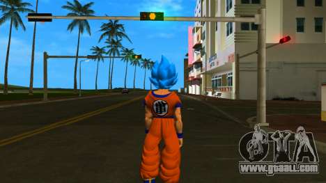 Goku SS Blue for GTA Vice City