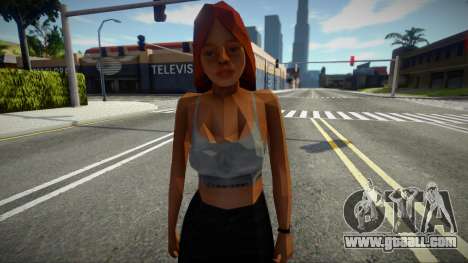 Red-haired girl 2 for GTA San Andreas