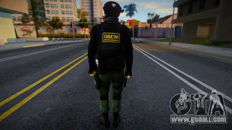 Soldier of the Military Counterintelligence of V for GTA San Andreas