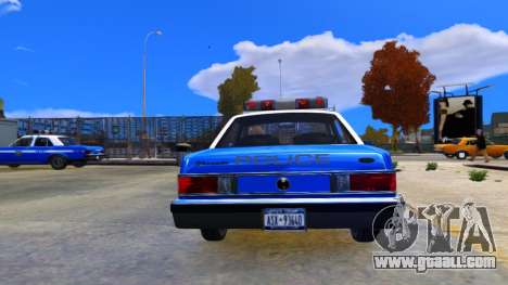 Ford Granada 1979 New York Police Dept for GTA 4
