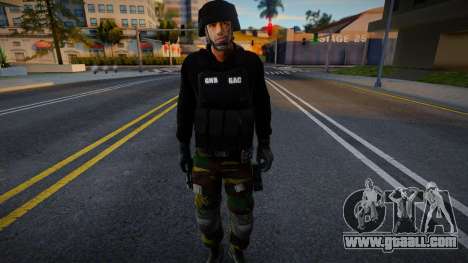 Soldier from DEL GAC V7 for GTA San Andreas