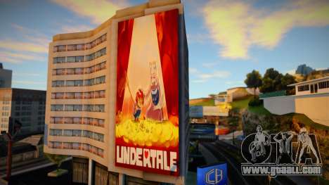 Undertale Billboard v2 for GTA San Andreas